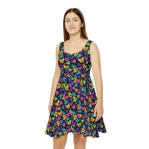 Glitter Park Snacks Women's Skater Dress