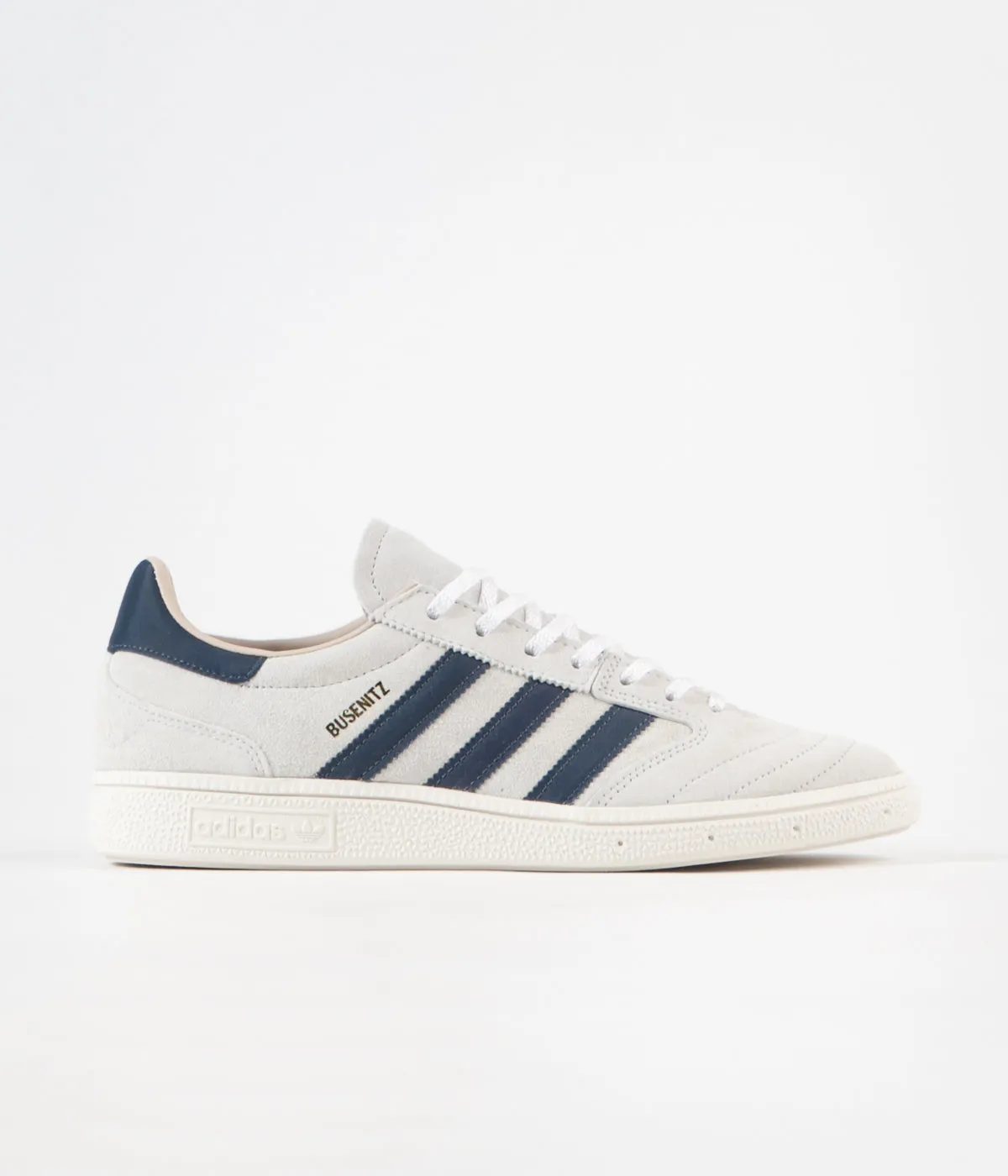 Adidas Busenitz Vintage Shoes - Crystal White / Legacy Blue / Chalk White