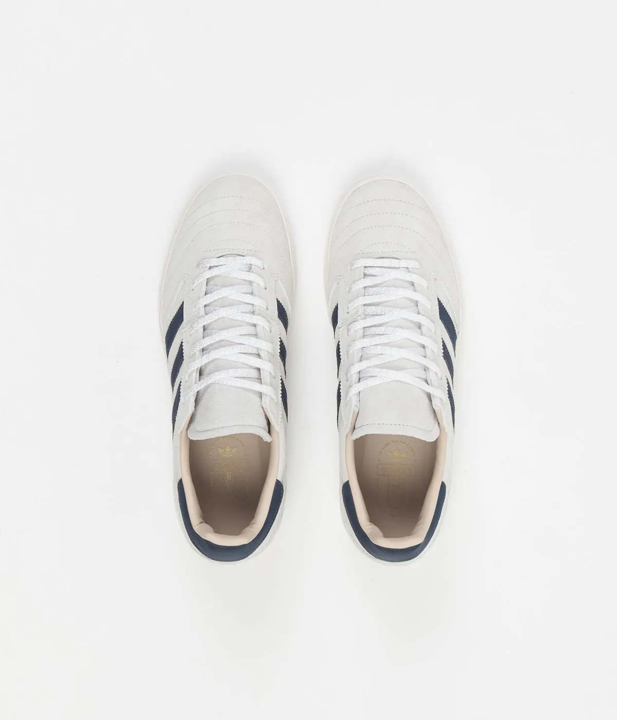 Adidas Busenitz Vintage Shoes - Crystal White / Legacy Blue / Chalk White