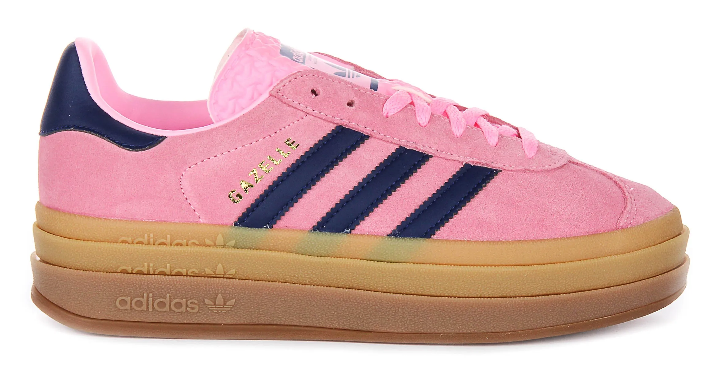 Adidas Gazelle Bold W In Pink Purple For Women