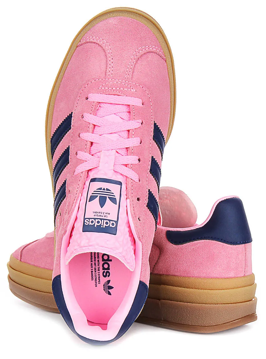 Adidas Gazelle Bold W In Pink Purple For Women