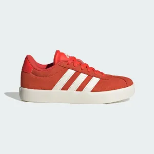 ADIDAS KID'S VL COURT 3.0 RED/WHITE SNEAKER SHOES