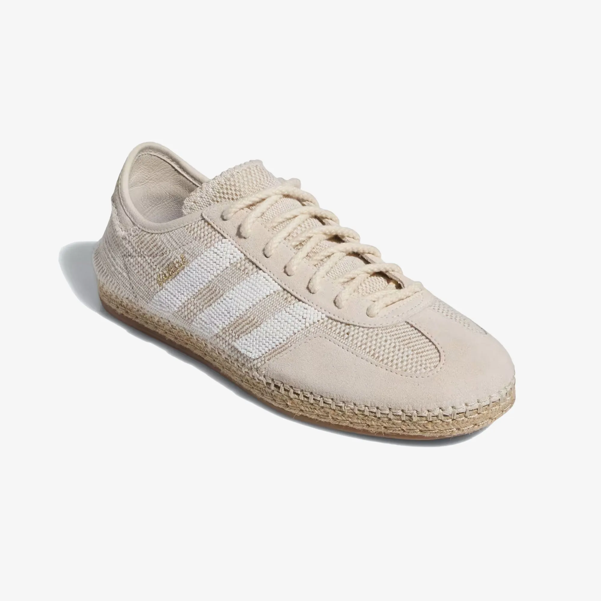 ADIDAS ORIGINALS | CLOT GAZELLE BY EDISON CHEN  { HALO IVORY /CLOUD WHITE/BLUE BIRD