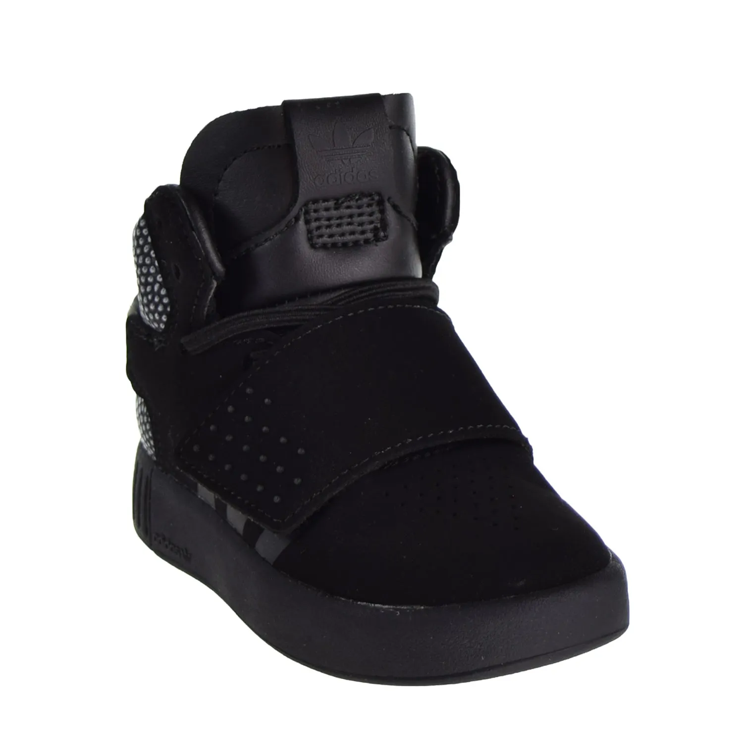 Adidas Originals Tubular Invader Ray Black Toddlers Shoes Black/Black