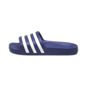 Adidas Slippers Rubber Blue Colour For Men