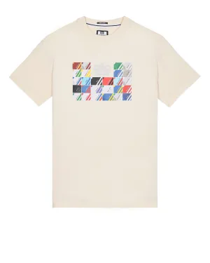 Alpha Graphic T-Shirt Ivory