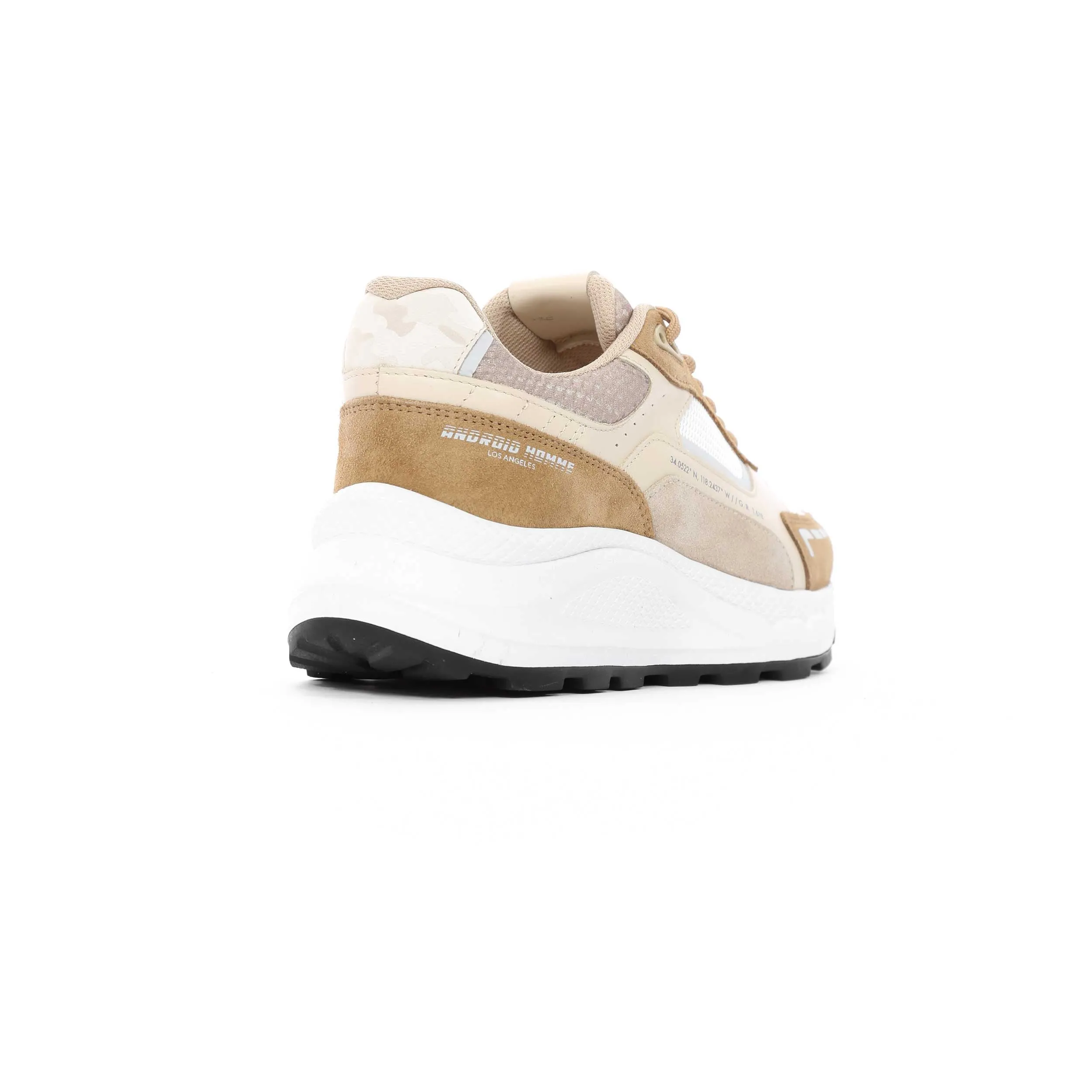 Android Homme El Porto Trainer in Beige