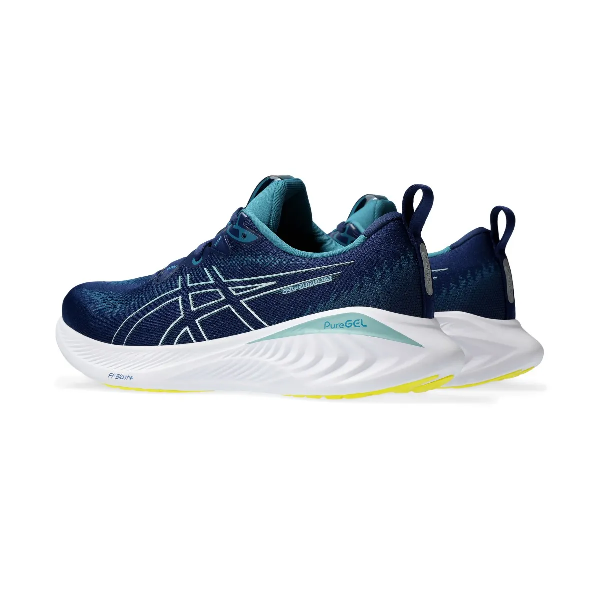 Asics Gel Cumulus 25 Blue Green Shoes