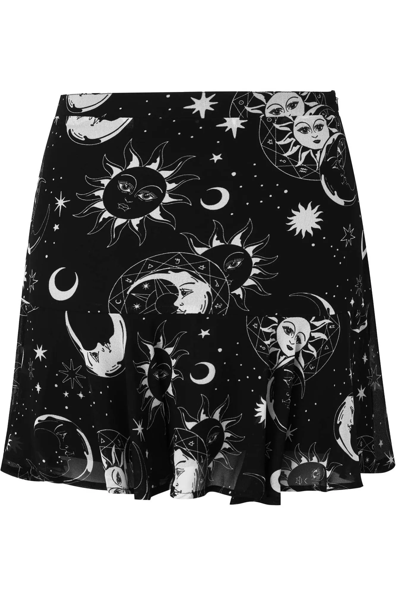 Astral Light Skater Skirt [PLUS]