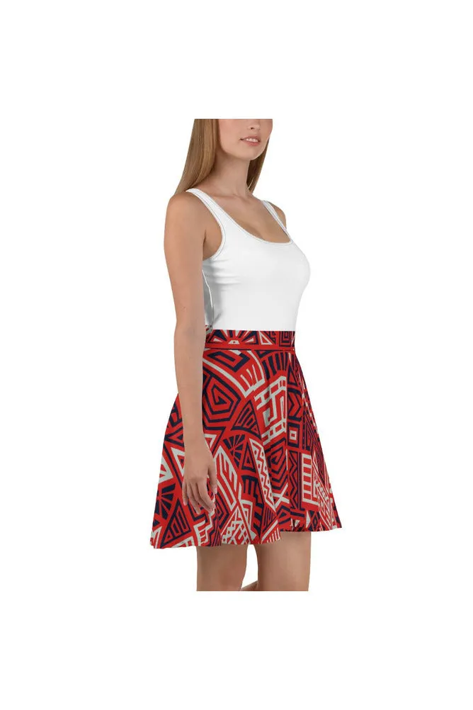 Aztec Skater Dress