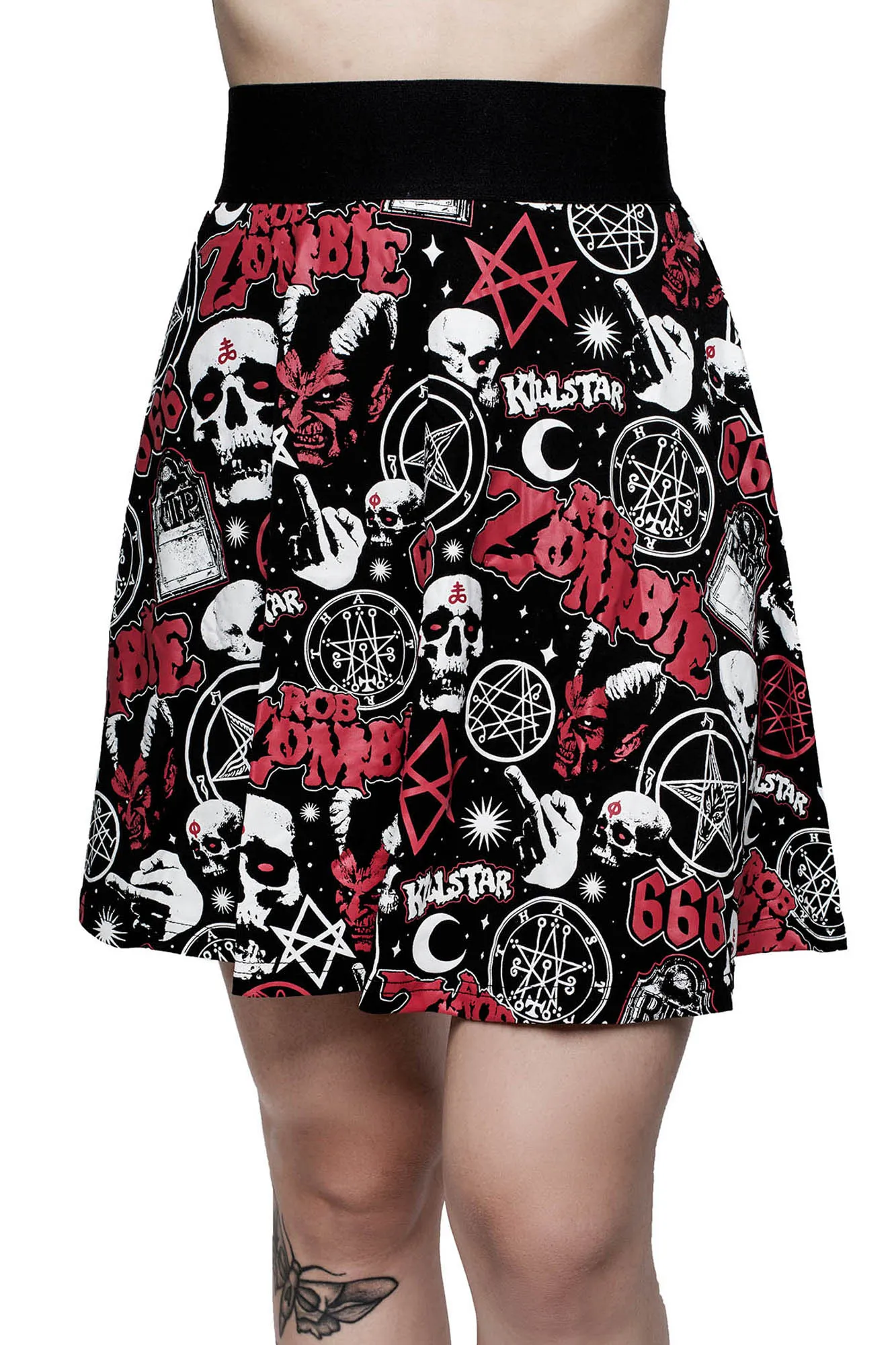 Baby Death Skater Skirt