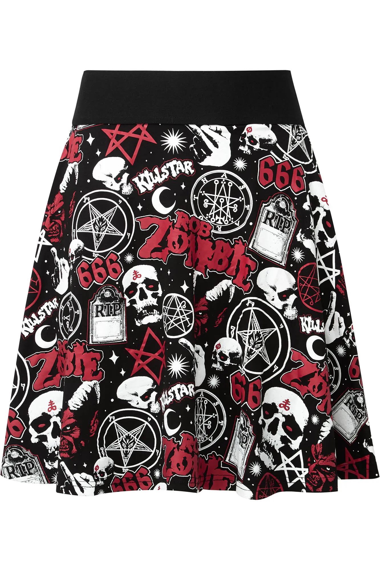 Baby Death Skater Skirt