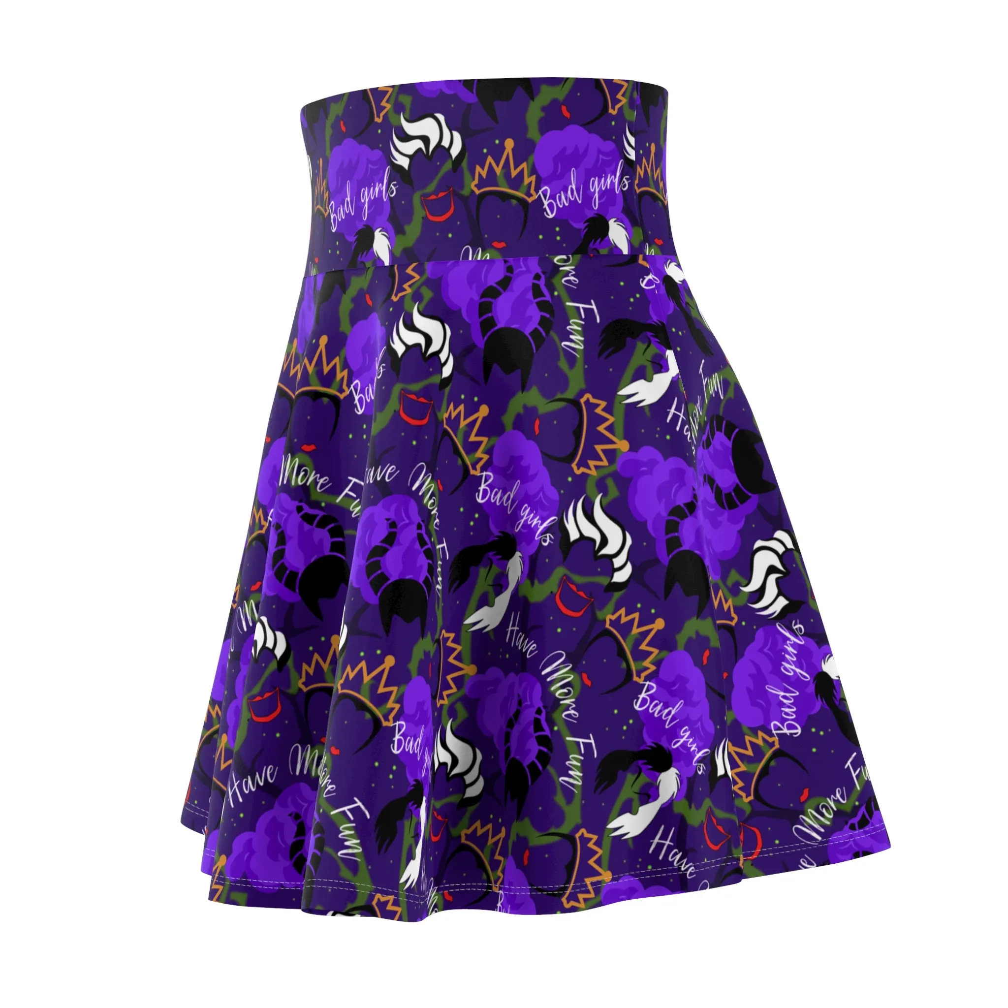 Bad Girls Have More Fun Women's Skater Skirt