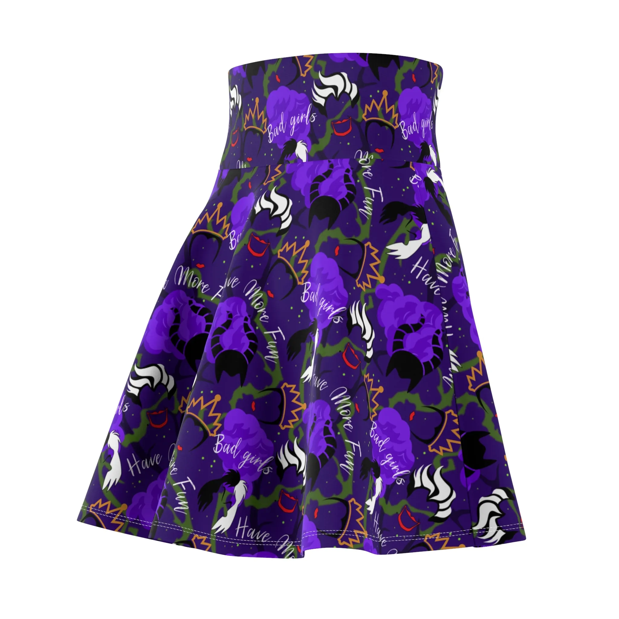 Bad Girls Have More Fun Women's Skater Skirt