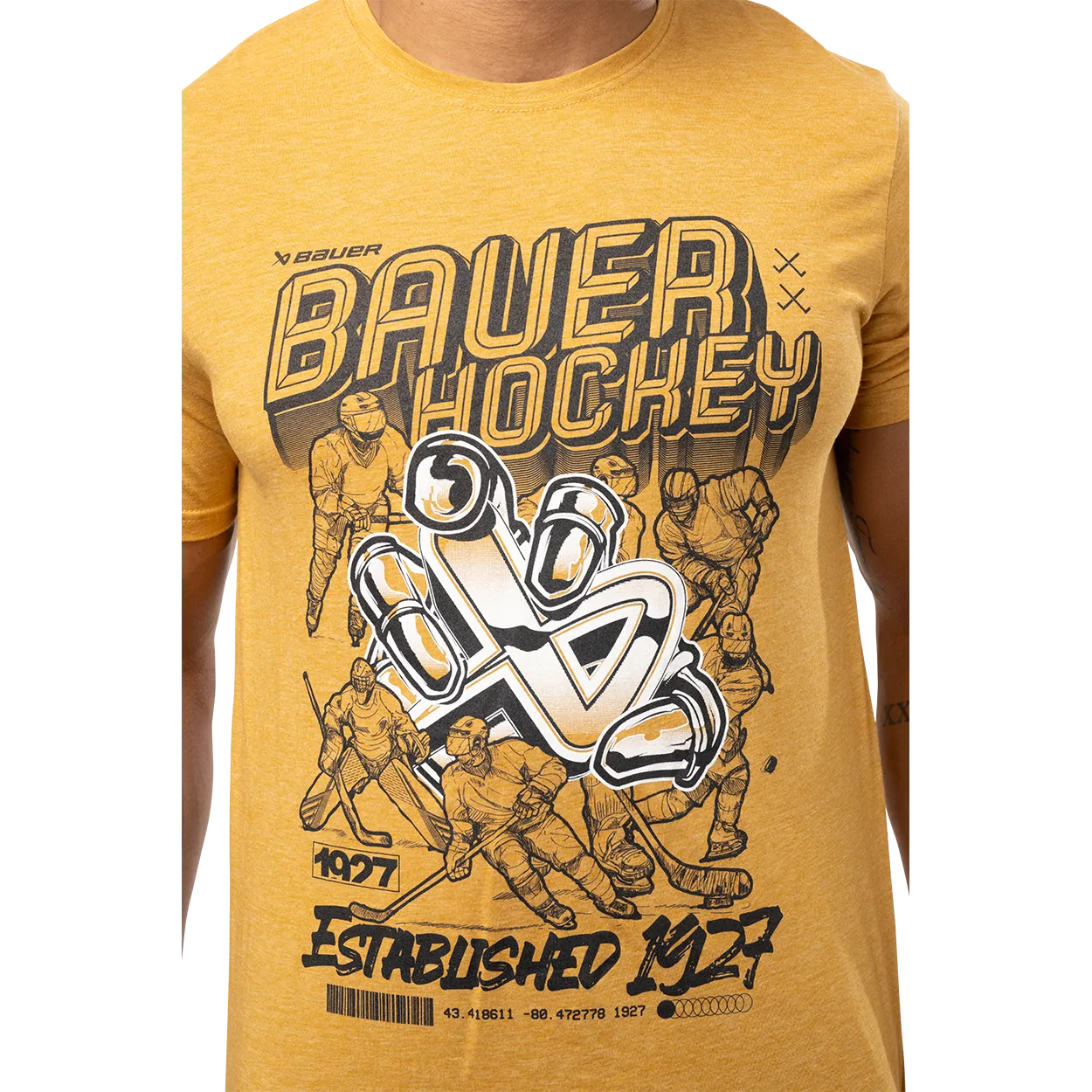 BAUER SHORTSLEEVE ICON SKATER TEE SENIOR