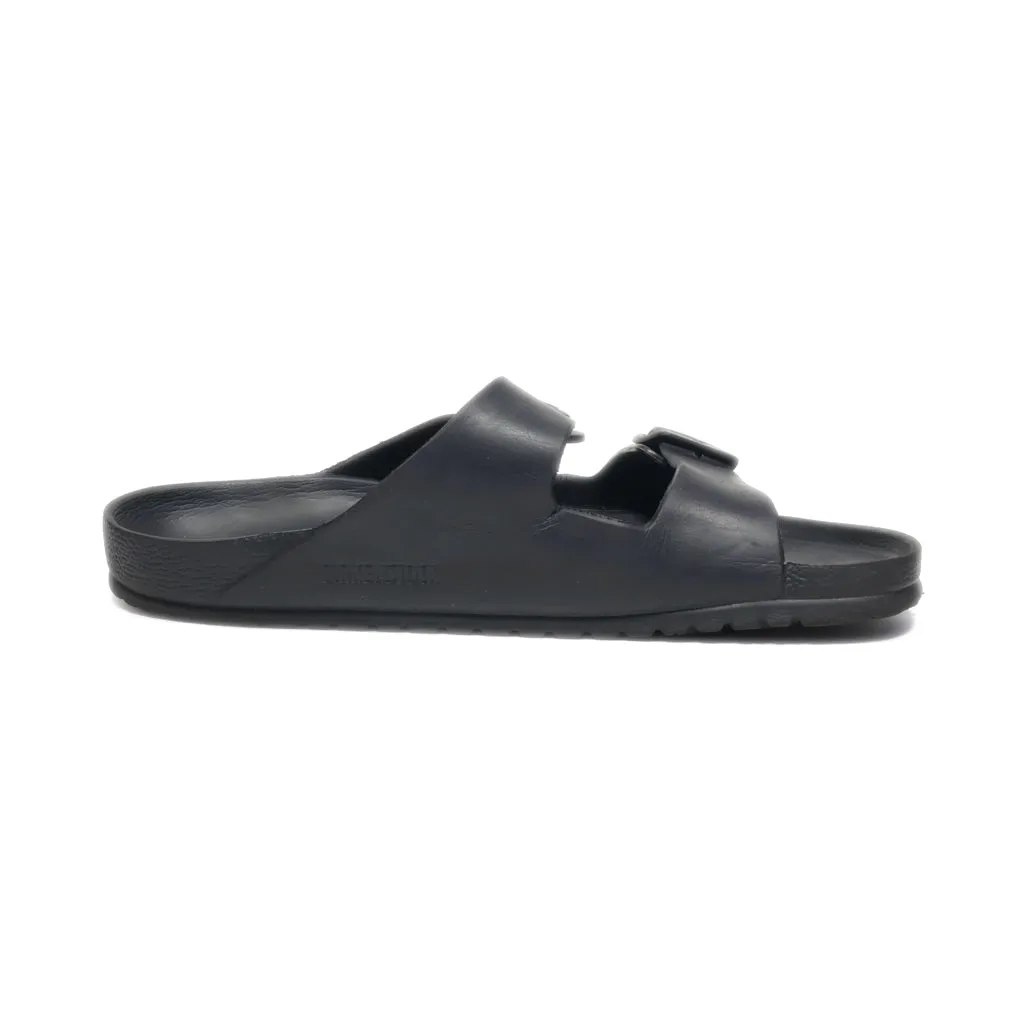 Birkenstock Sliders Rubber Black Colour For Men