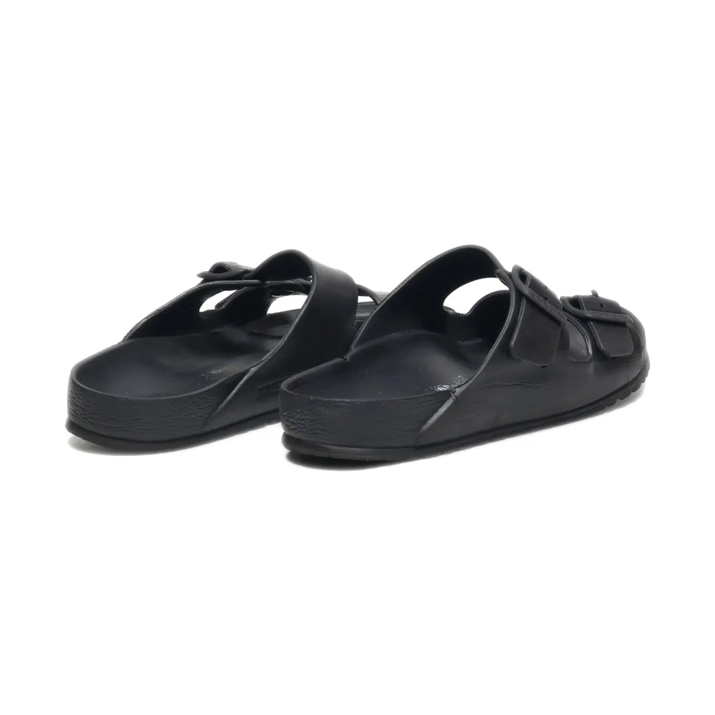 Birkenstock Sliders Rubber Black Colour For Men