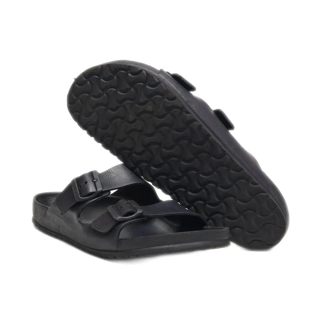 Birkenstock Sliders Rubber Black Colour For Men