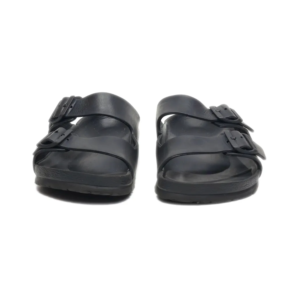 Birkenstock Sliders Rubber Black Colour For Men