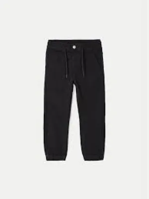 Black Twill Skater Pant