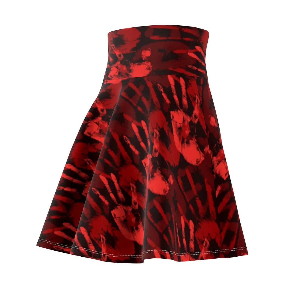 Bloody Hands Skater Skirt