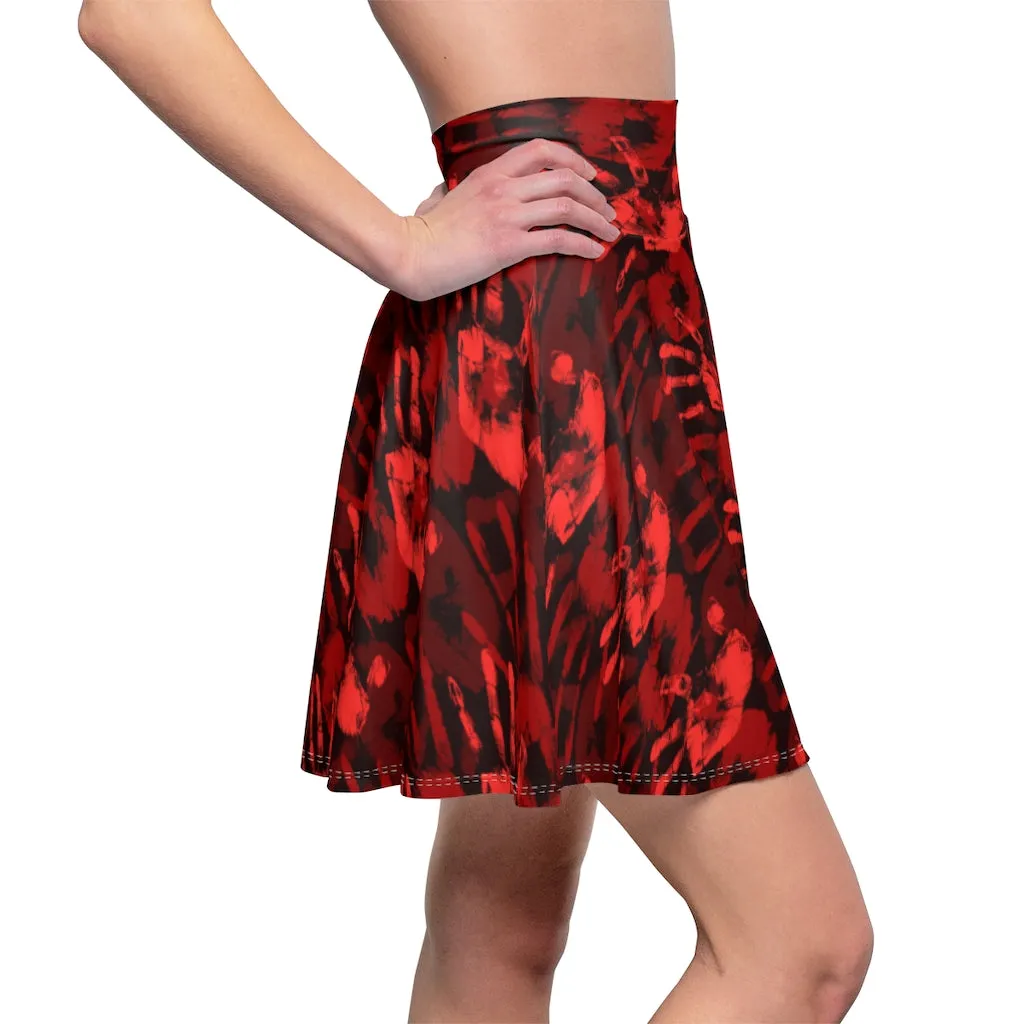 Bloody Hands Skater Skirt