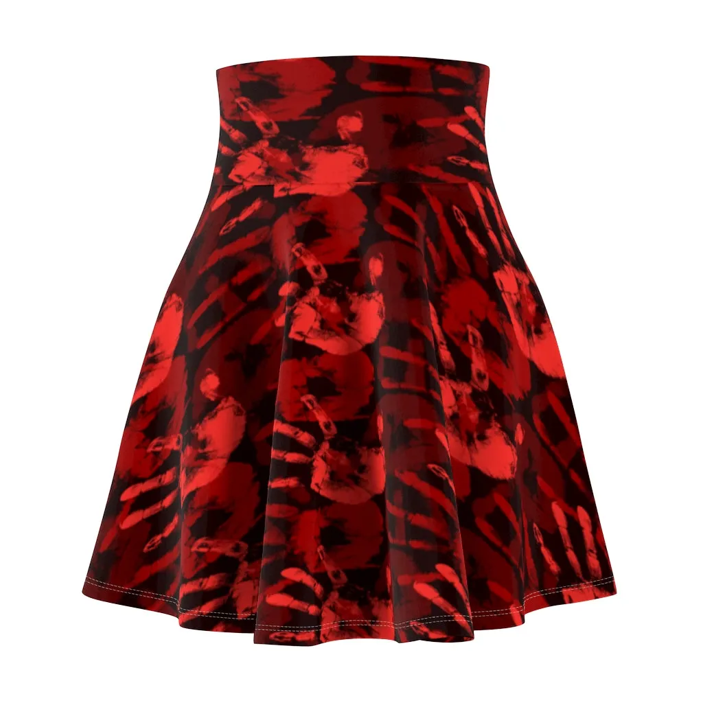 Bloody Hands Skater Skirt