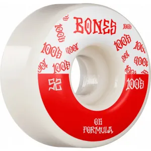 BONES 100'S V4 WHEELS 100A (52MM)