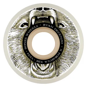 Bones Wheels Decenzo Bear Grills V5 Sidecut X-Formula 99a Wheels