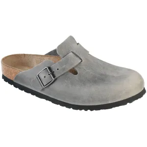 Boston Soft Footbed Iron Oiled Clog - Narrow Width