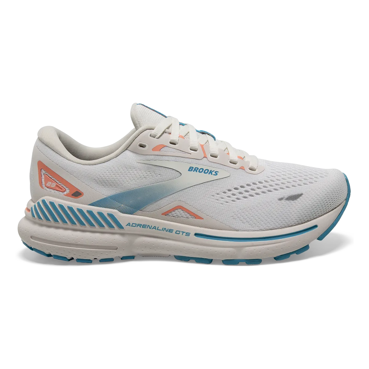 Brooks Adrenaline GTS 23 - Coconut - Papaya - Blue