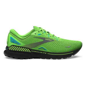 Brooks Adrenaline GTS 23 - Green Gecko - Grey - Atomic Blue