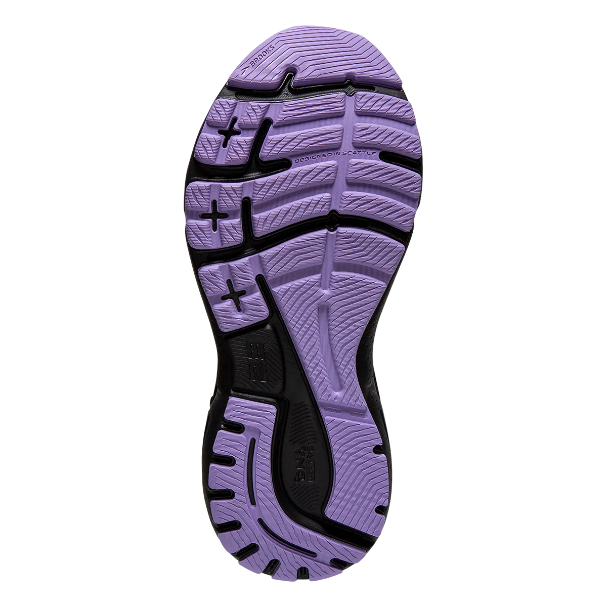 Brooks Adrenaline GTS 23 - Grey - Black - Purple