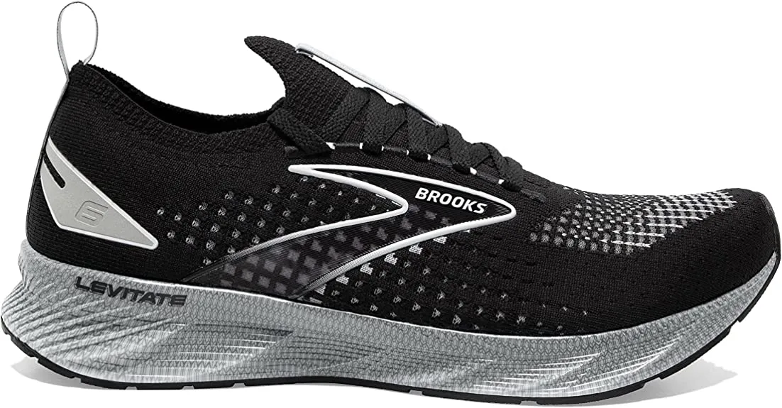 Brooks | Levitate StealthFit 6 | Men's | Black/Grey/Oyster