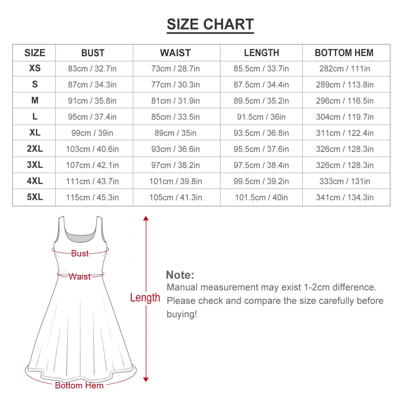 Button Collector Women's Sleeveless Round Neck Skater Dress