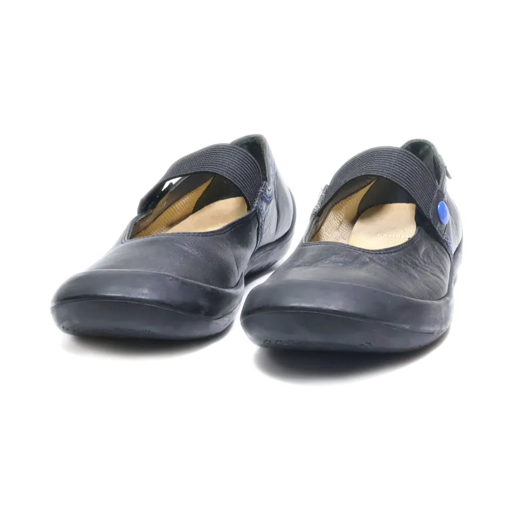 Camper Ballerinas Leather Black Colour For Women