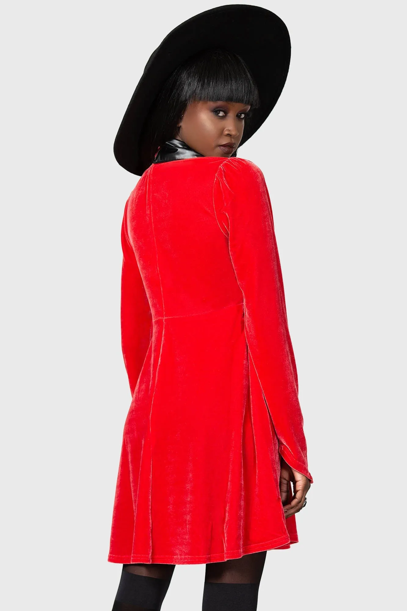 Cathedral II Skater Dress [RED]