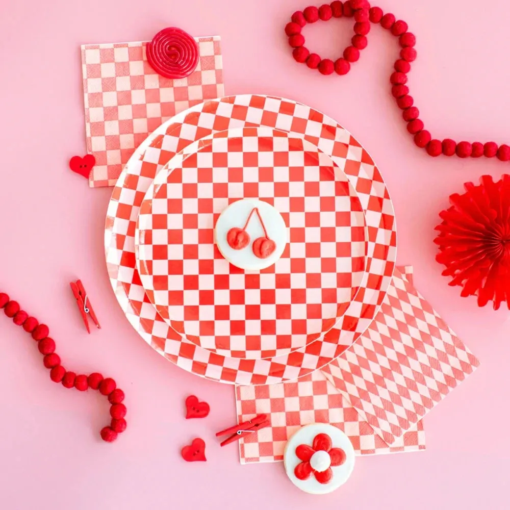 Check It! Cherry Crush Dessert Plates