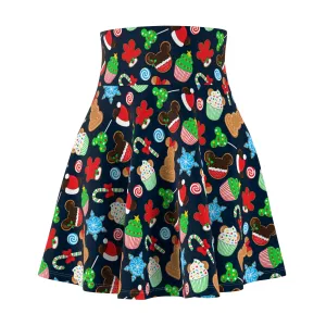 Christmas Desserts Women's Skater Skirt