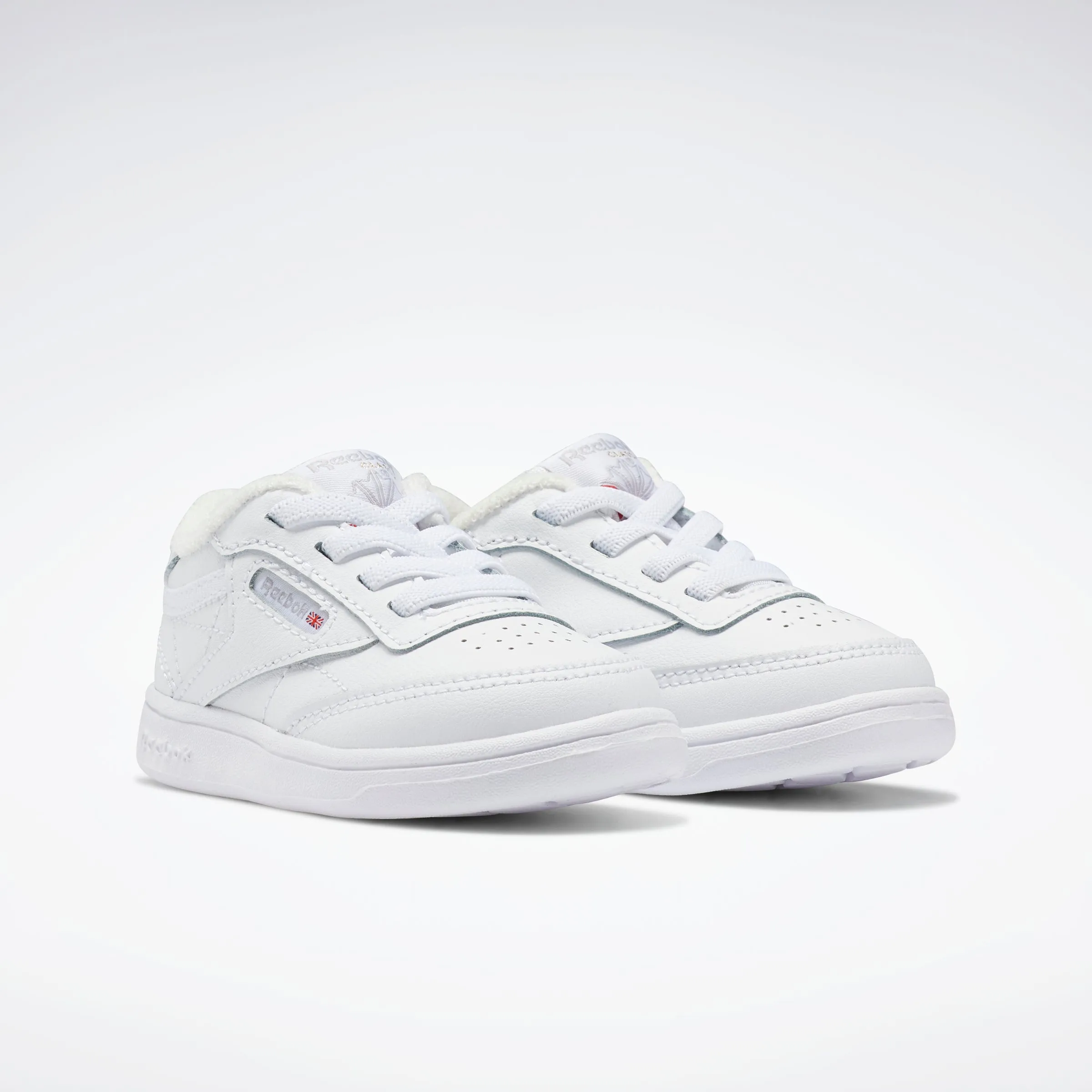 Club C Shoes - Toddler White/White/White