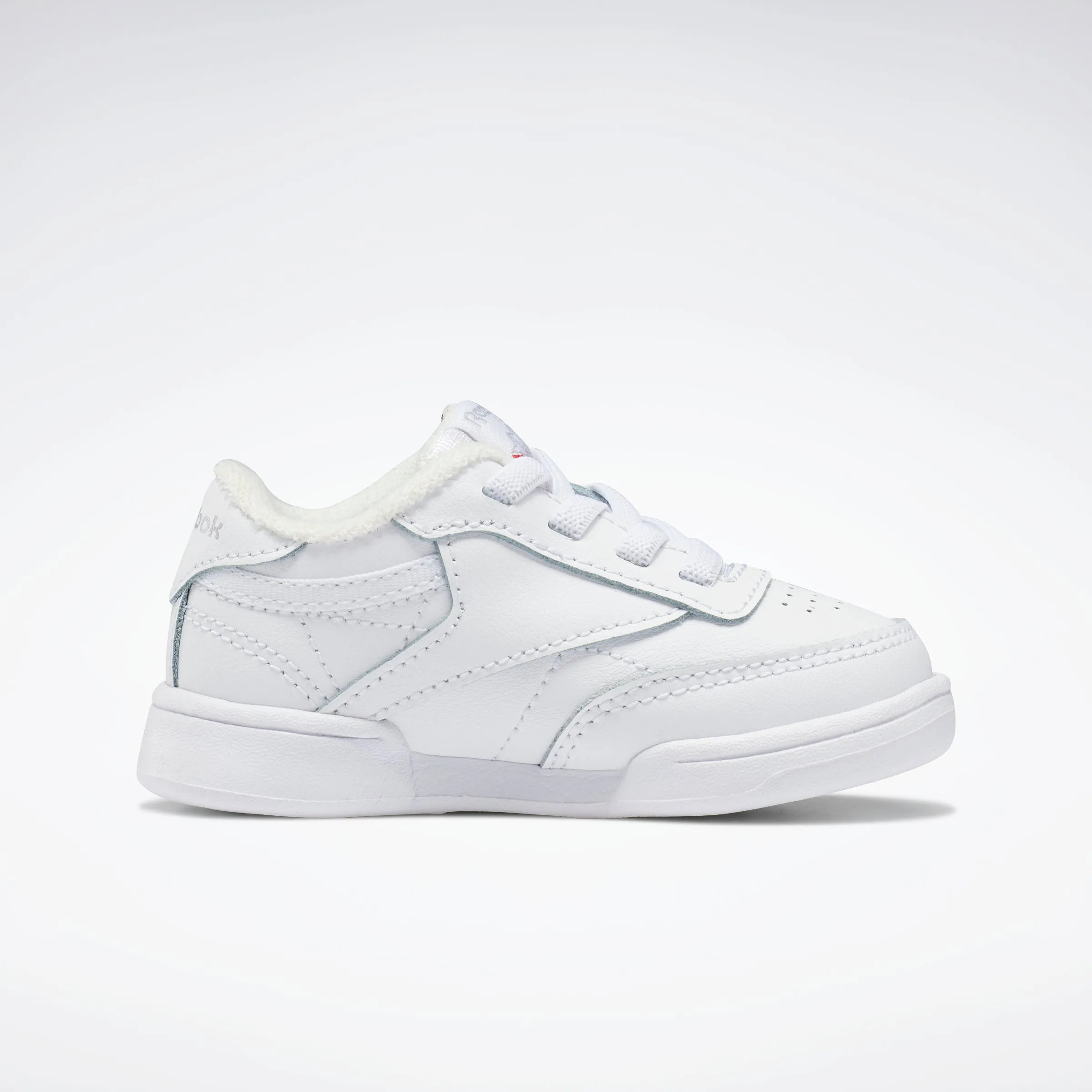 Club C Shoes - Toddler White/White/White