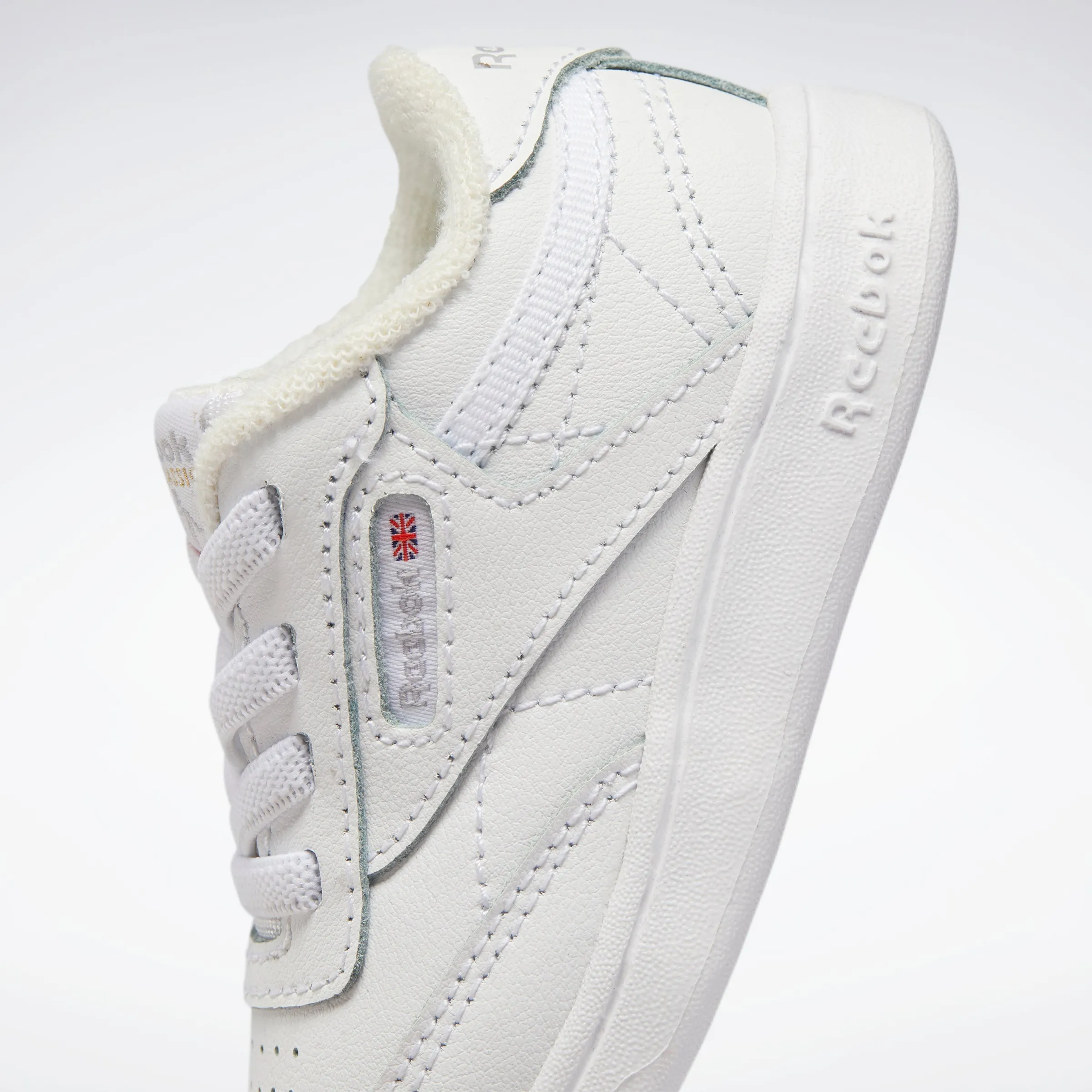 Club C Shoes - Toddler White/White/White