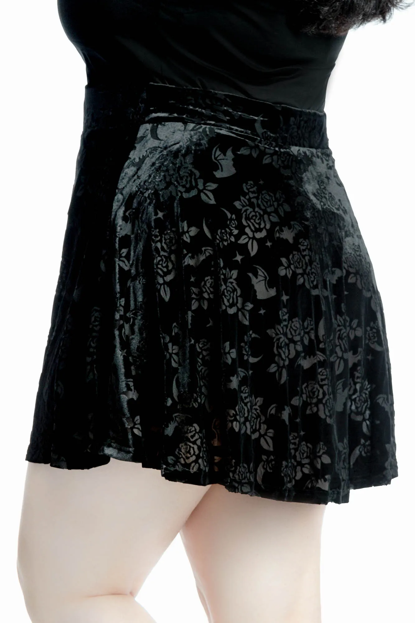 Crescent Nights Skater Skirt [PLUS]