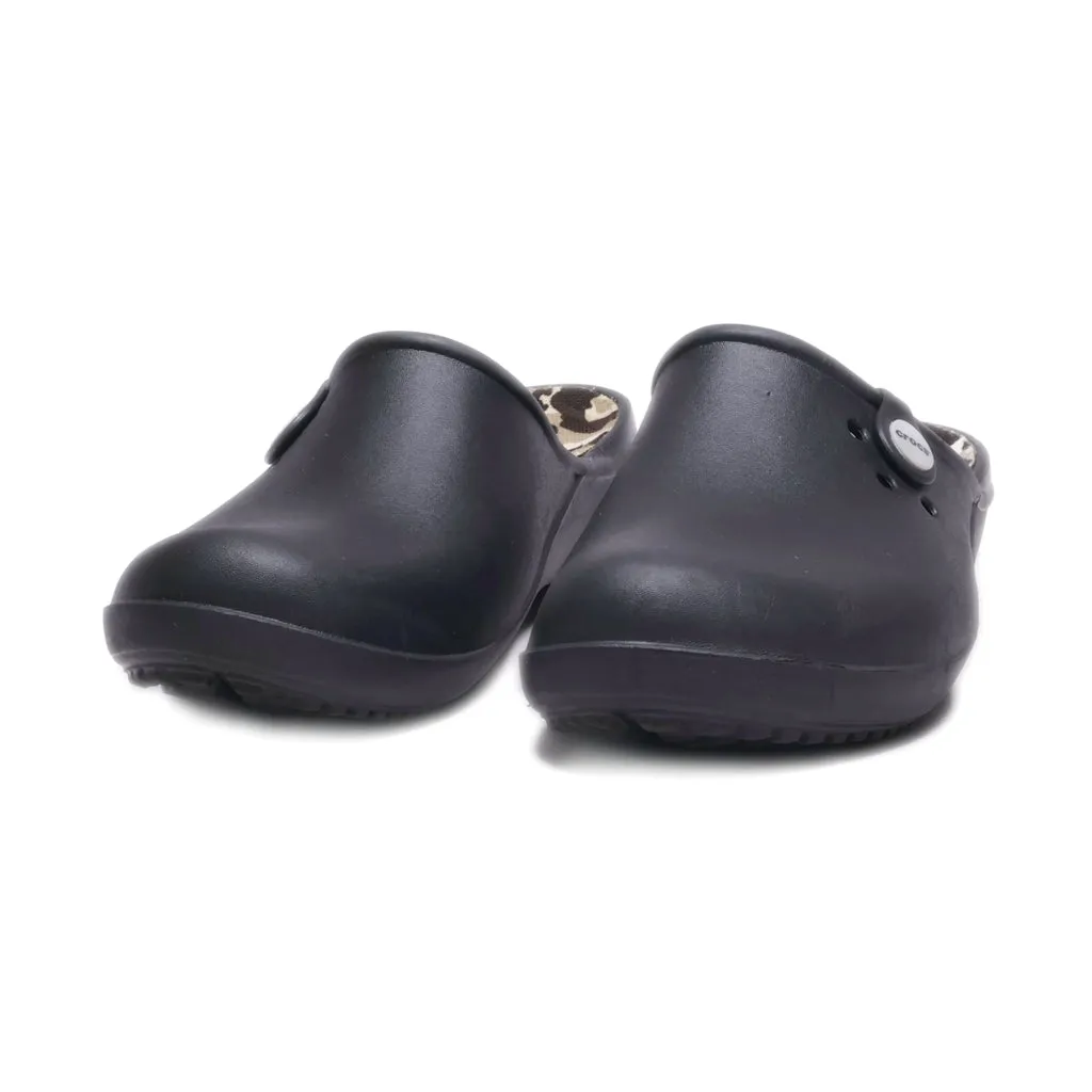 Crocs Tully Ii Mules Rubber Black Colour For Women