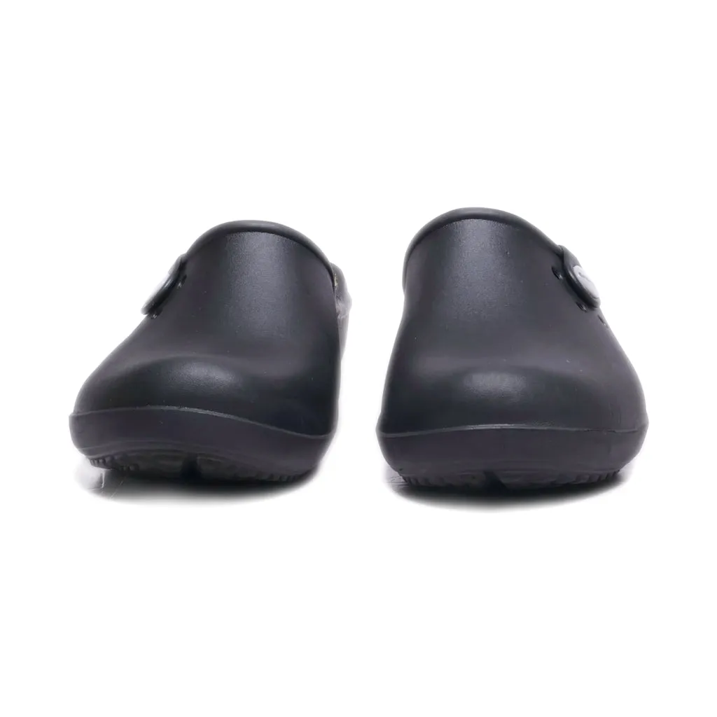 Crocs Tully Ii Mules Rubber Black Colour For Women