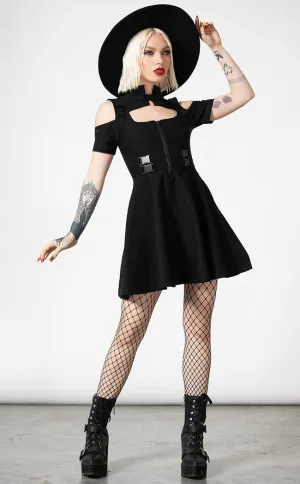 Cybermancy Zip Skater Dress