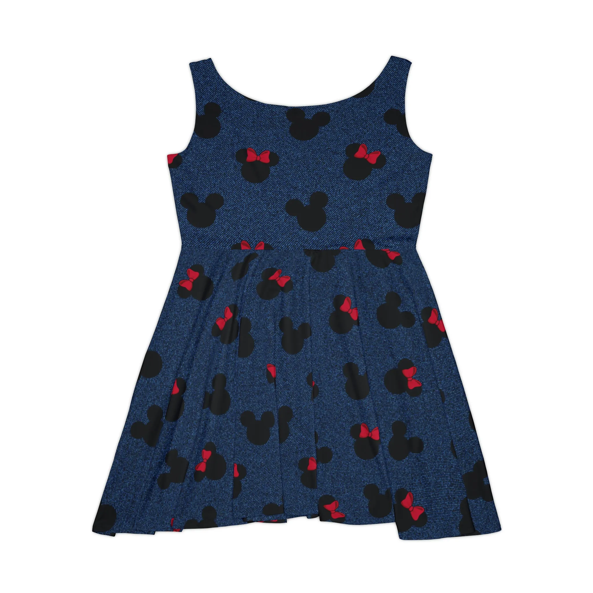 Denim Mice Women's Skater Dress