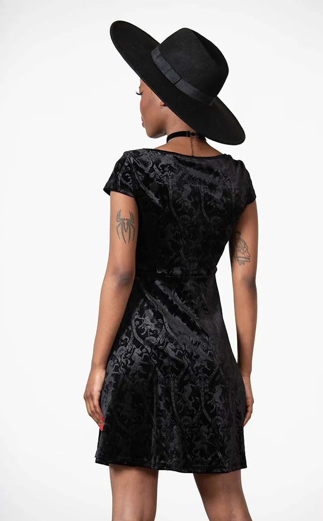 Devilry Skater Dress | Black