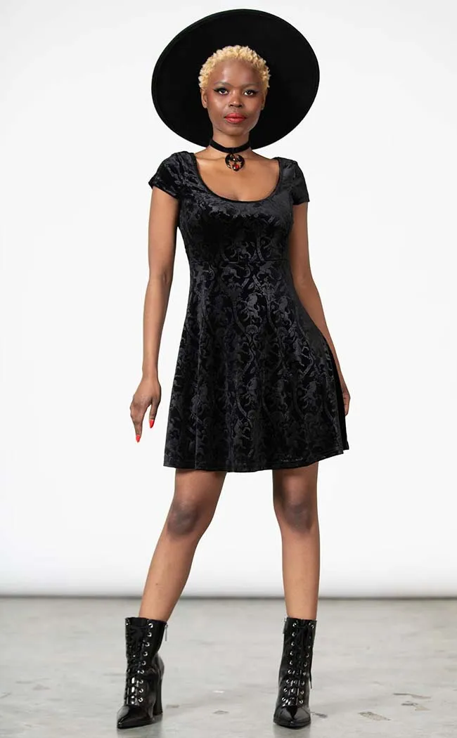 Devilry Skater Dress | Black