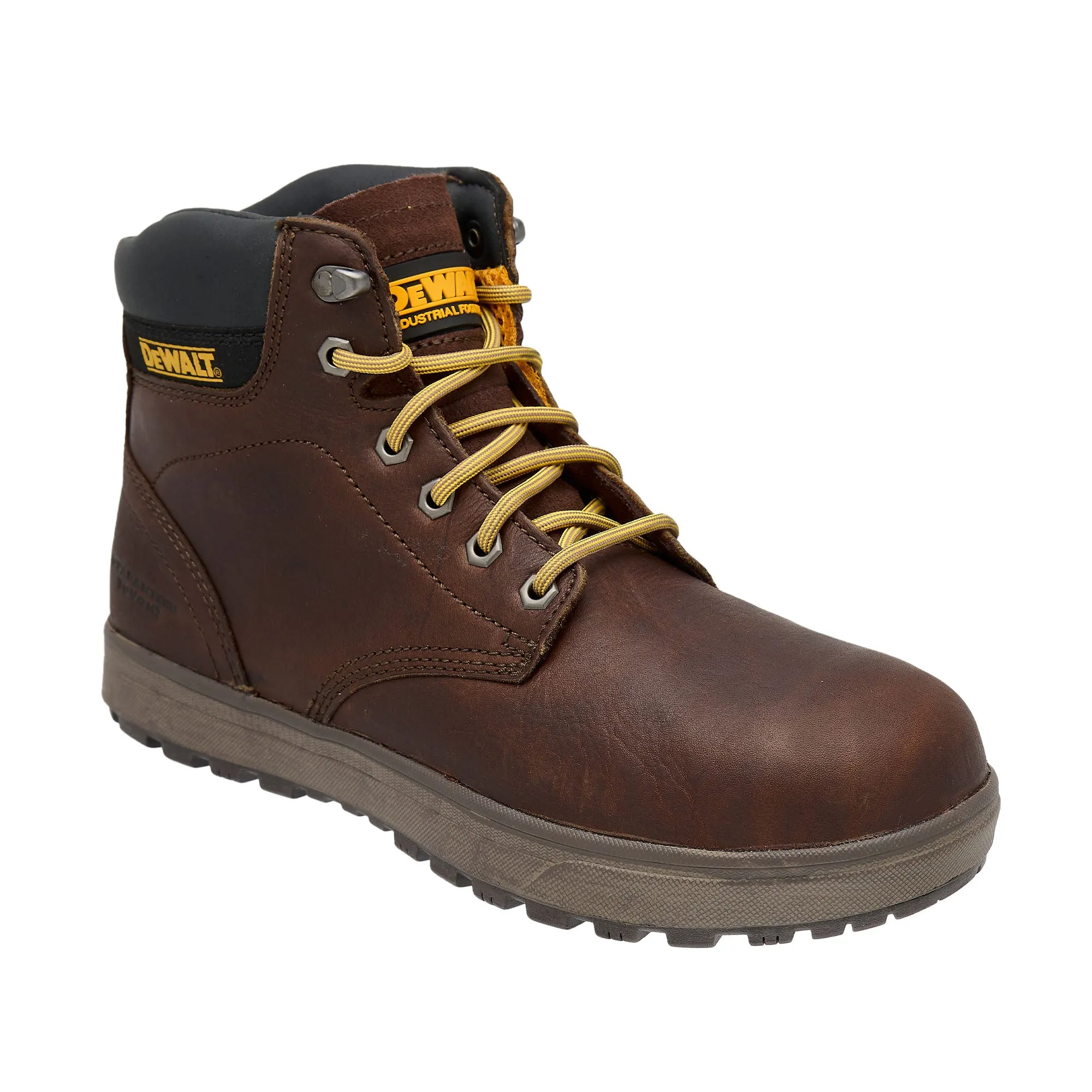 DEWALT Plasma Men's Plain Toe Leather Work Boot